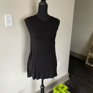 Daily Ritual side slit long length yoga tank S